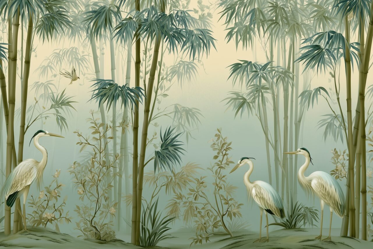 Anima - Bamboo Mist wallpaper