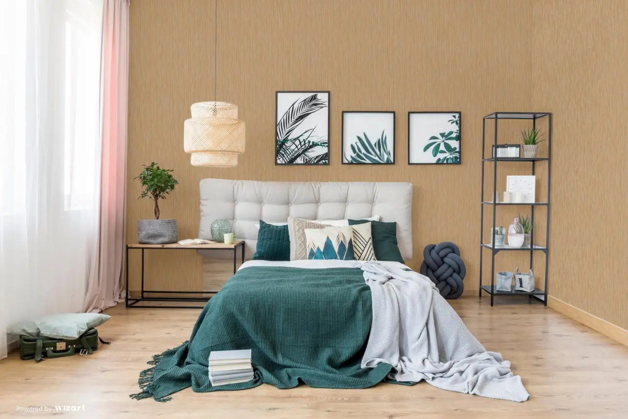 Tropical Maison Pebble Textured Weave Wallpaper II wallpaper