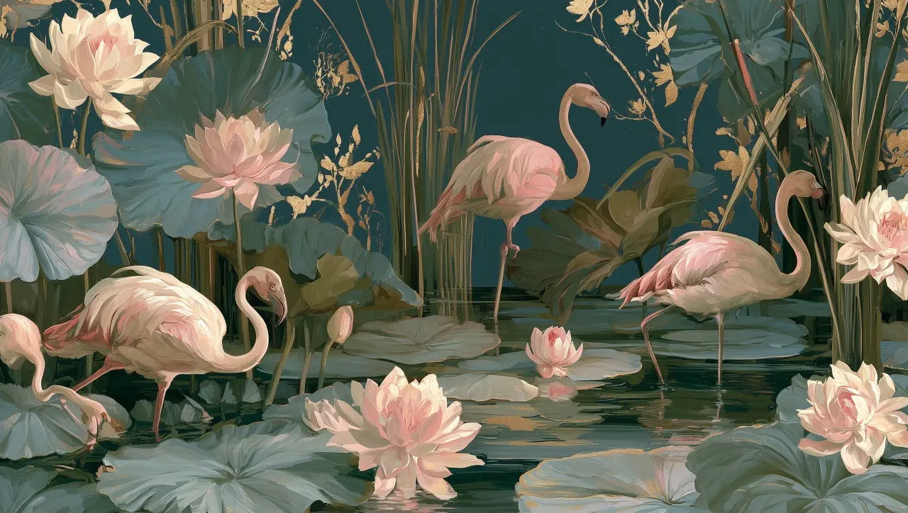 Anima - Rose Lagoon wallpaper