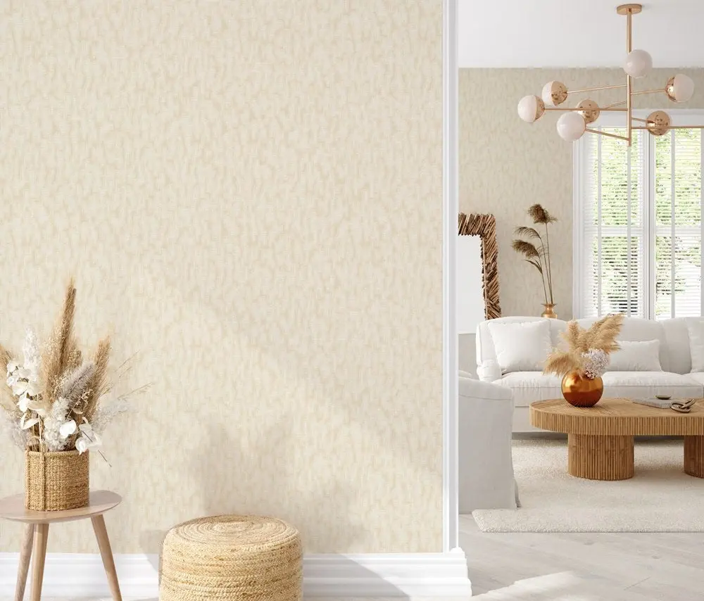 Vera Bloom Desert Textured Weave Wallpaper wallpaper