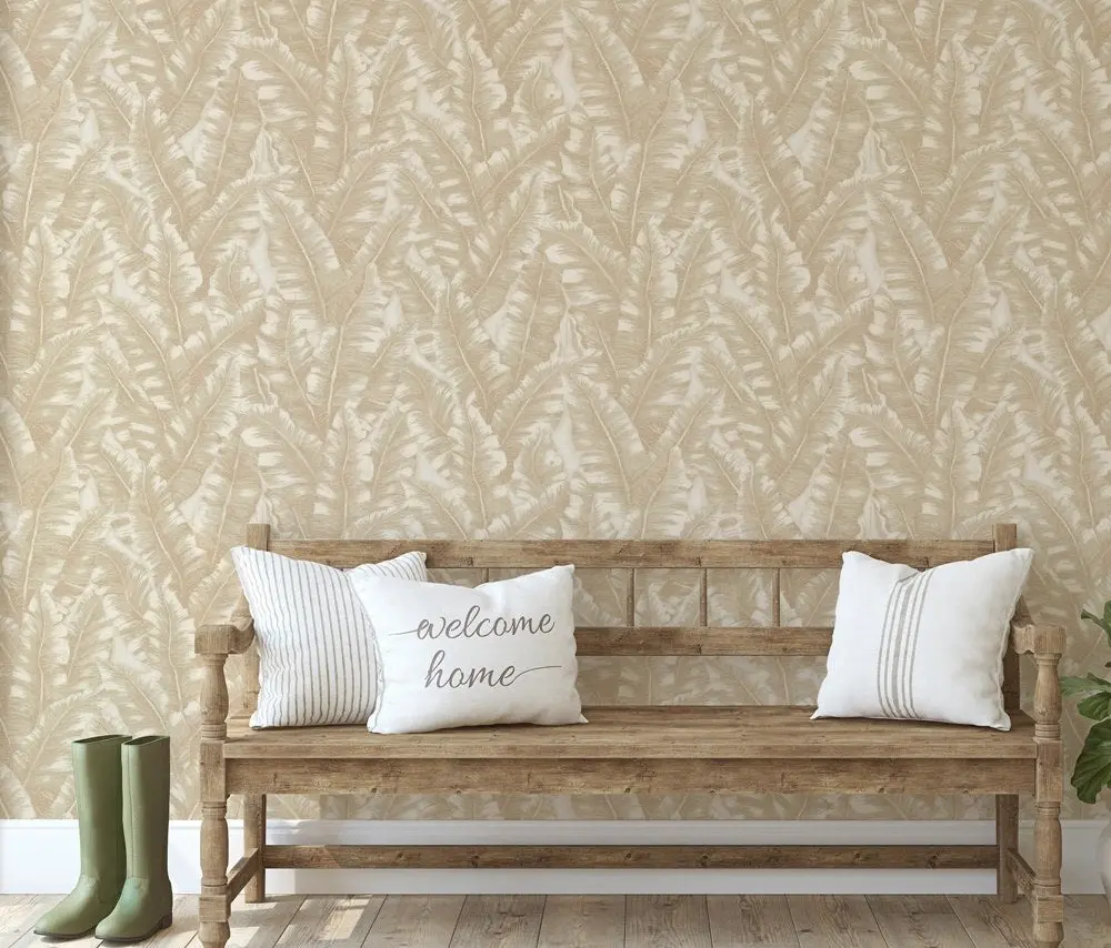 Vera Bloom Linen Fresh Floral Wallpaper wallpaper