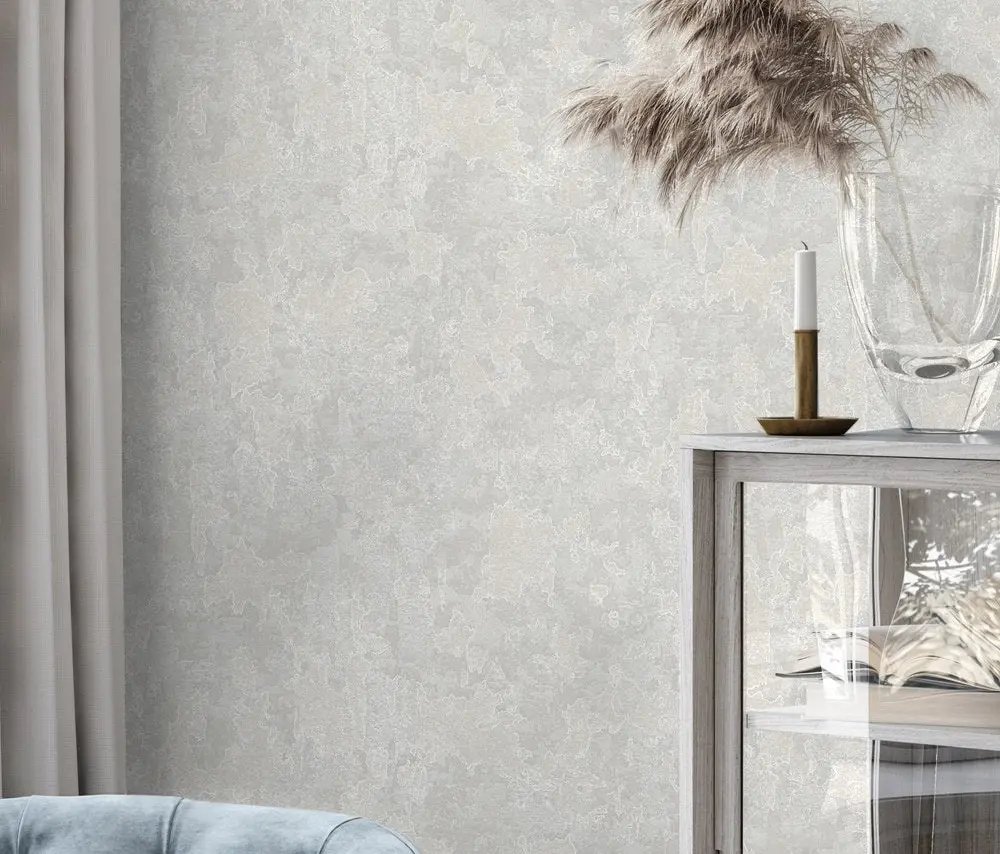 Vera Bloom Linen Textured Weave Wallpaper II wallpaper