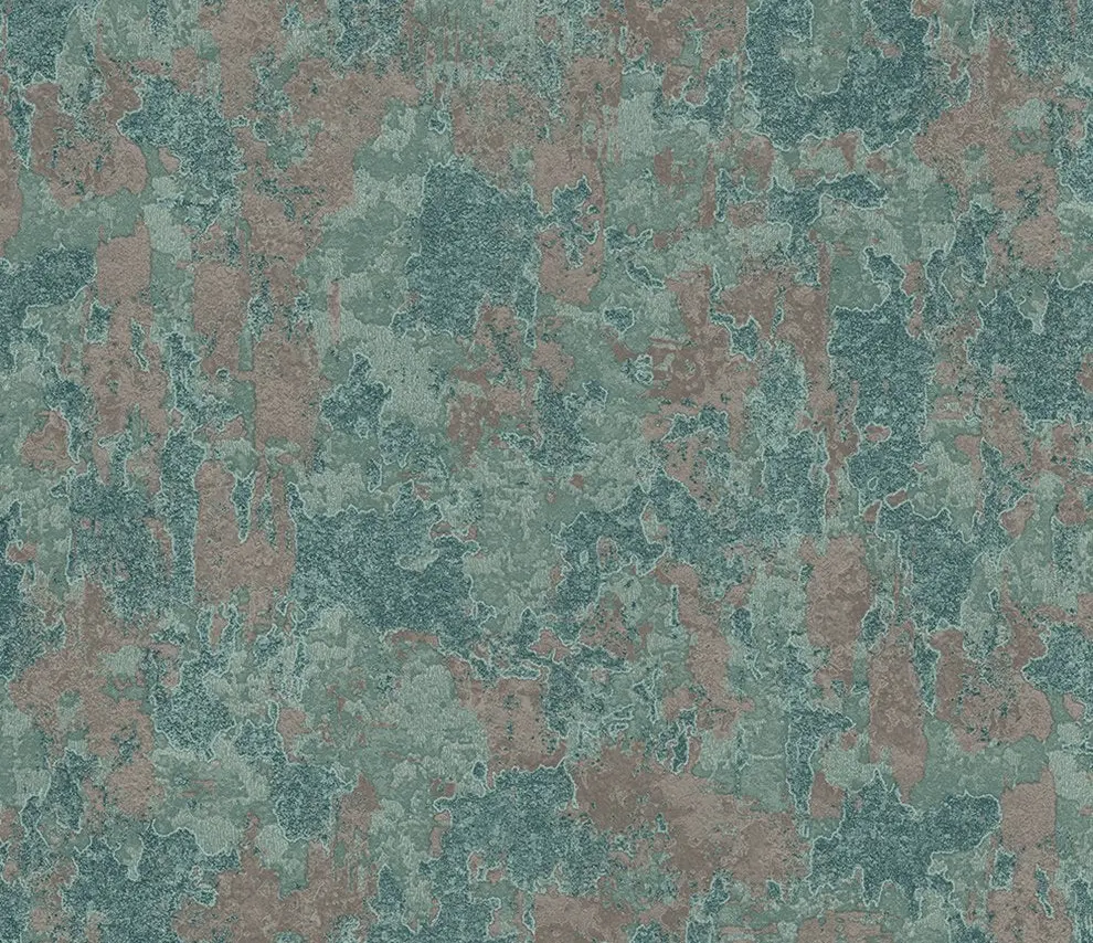 Vera Bloom Teal Green Plaster Texture Wallpaper wallpaper