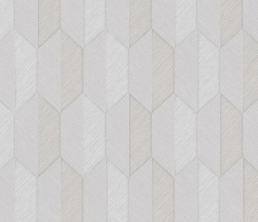 Vera Bloom Ash Textured Weave Wallpaper wallpaper