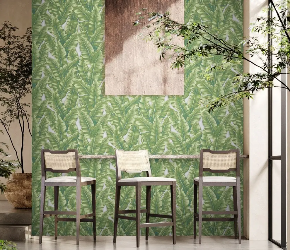Vera Bloom Herbal Gentle Botanical Wallpaper wallpaper