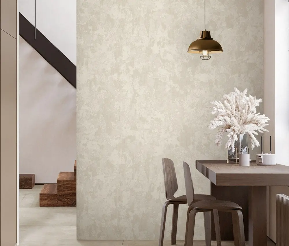 Vera Bloom Silver Taupe Textured Weave Wallpaper wallpaper