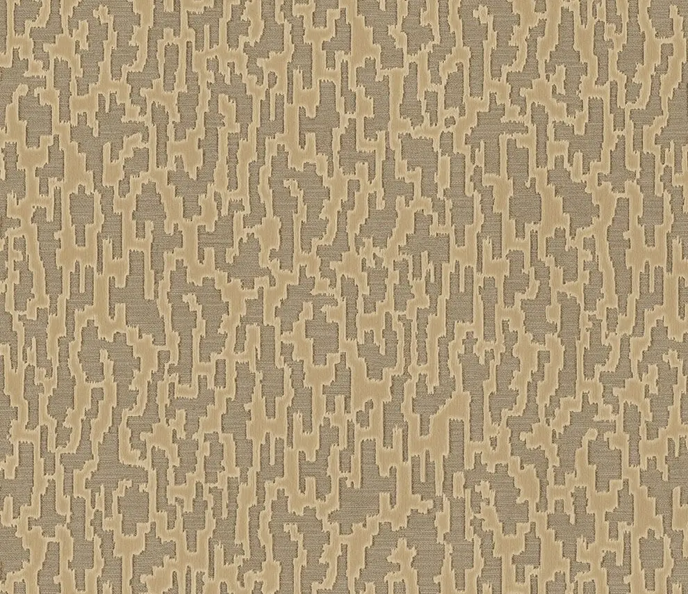 Vera Bloom Truffle Textured Weave Wallpaper II wallpaper