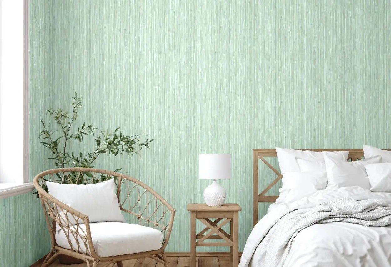 Tropical Maison Pearl Textured Weave Wallpaper III wallpaper