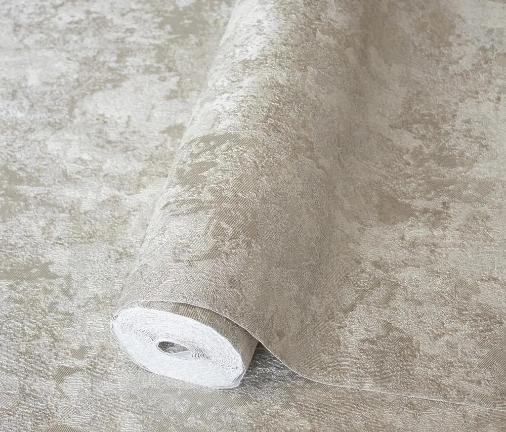 Vera Bloom Ivory Plaster Texture Wallpaper wallpaper