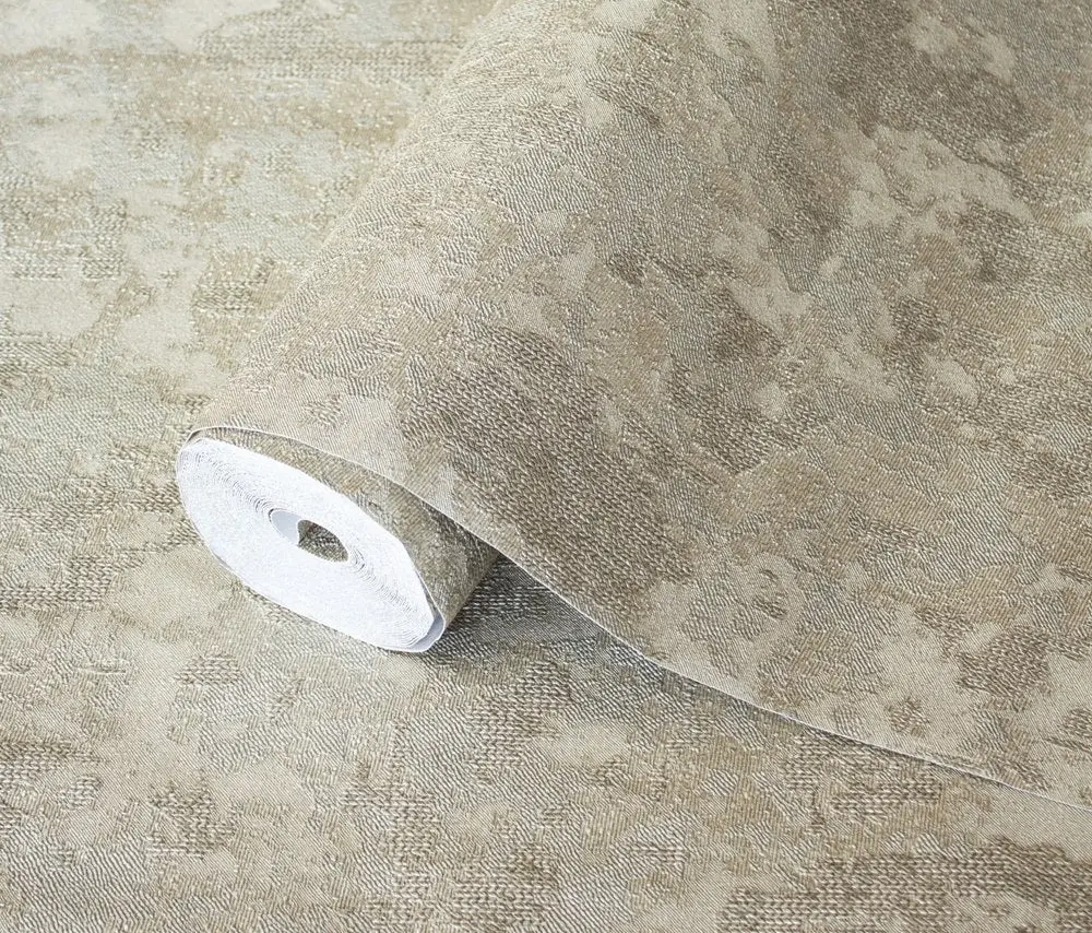 Vera Bloom Linen Textured Weave Wallpaper wallpaper