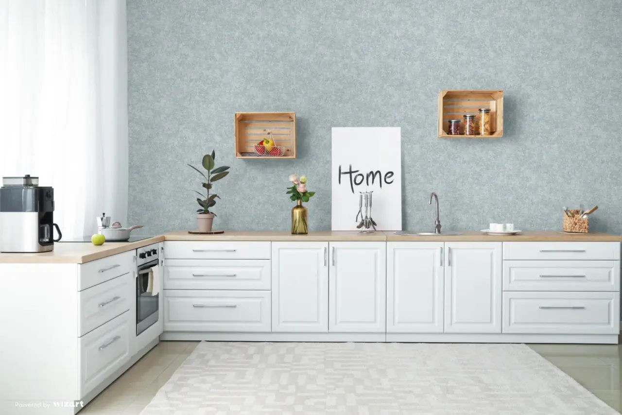 Tropical Maison Stone Grey Textured Weave Wallpaper III wallpaper
