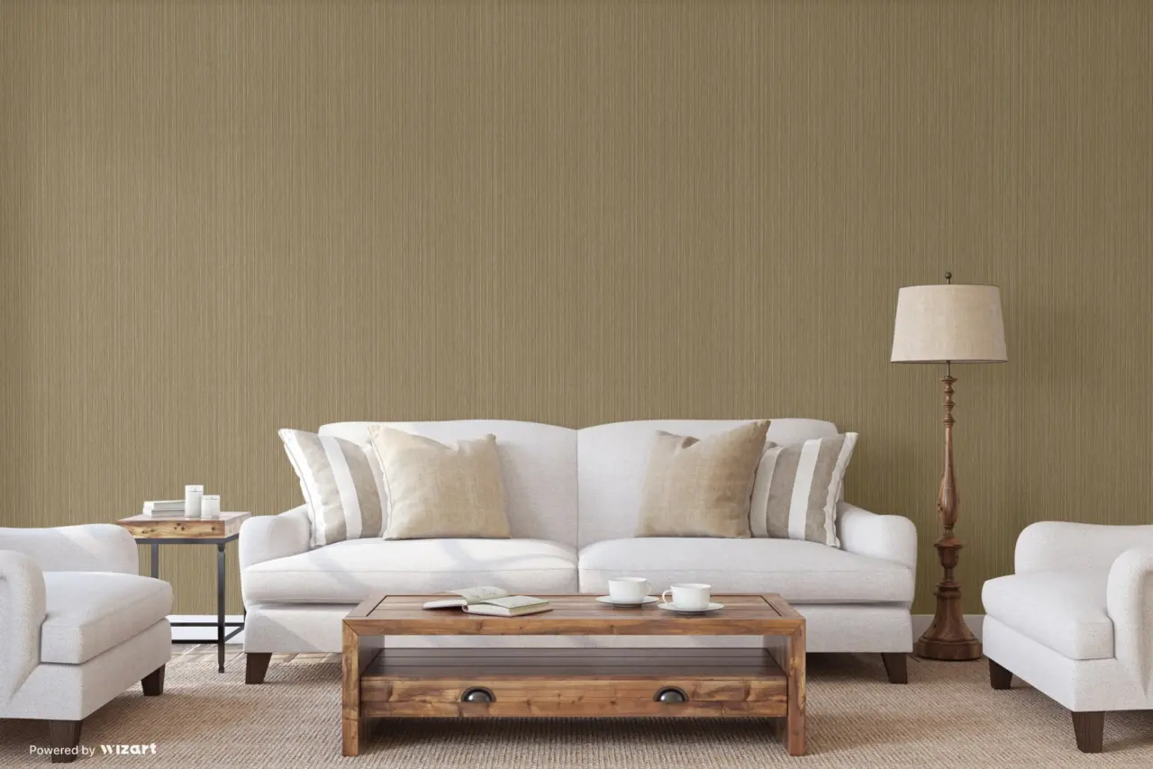 Tropical Maison Warm Grey Textured Weave Wallpaper wallpaper