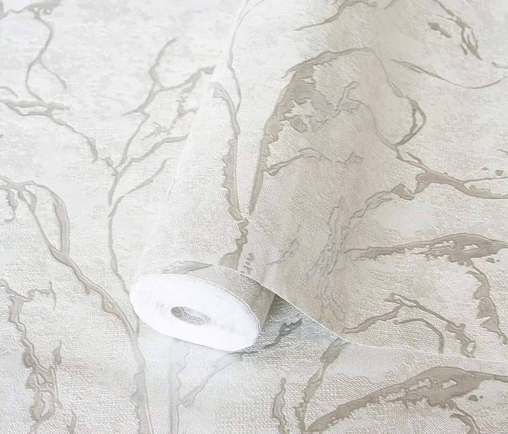 Vera Bloom Pebble Marble Effect Wallpaper wallpaper