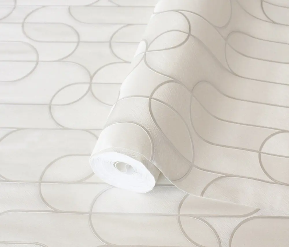 Vera Bloom Stone Geometric Pattern Wallpaper II wallpaper