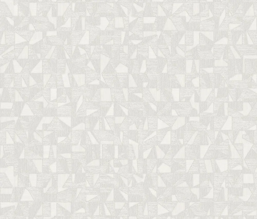 Vera Bloom Oatmeal Geometric Pattern Wallpaper wallpaper