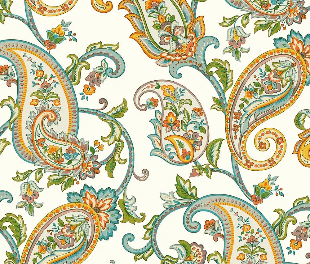 Tropical Maison Dune Ornamental Damask Wallpaper wallpaper