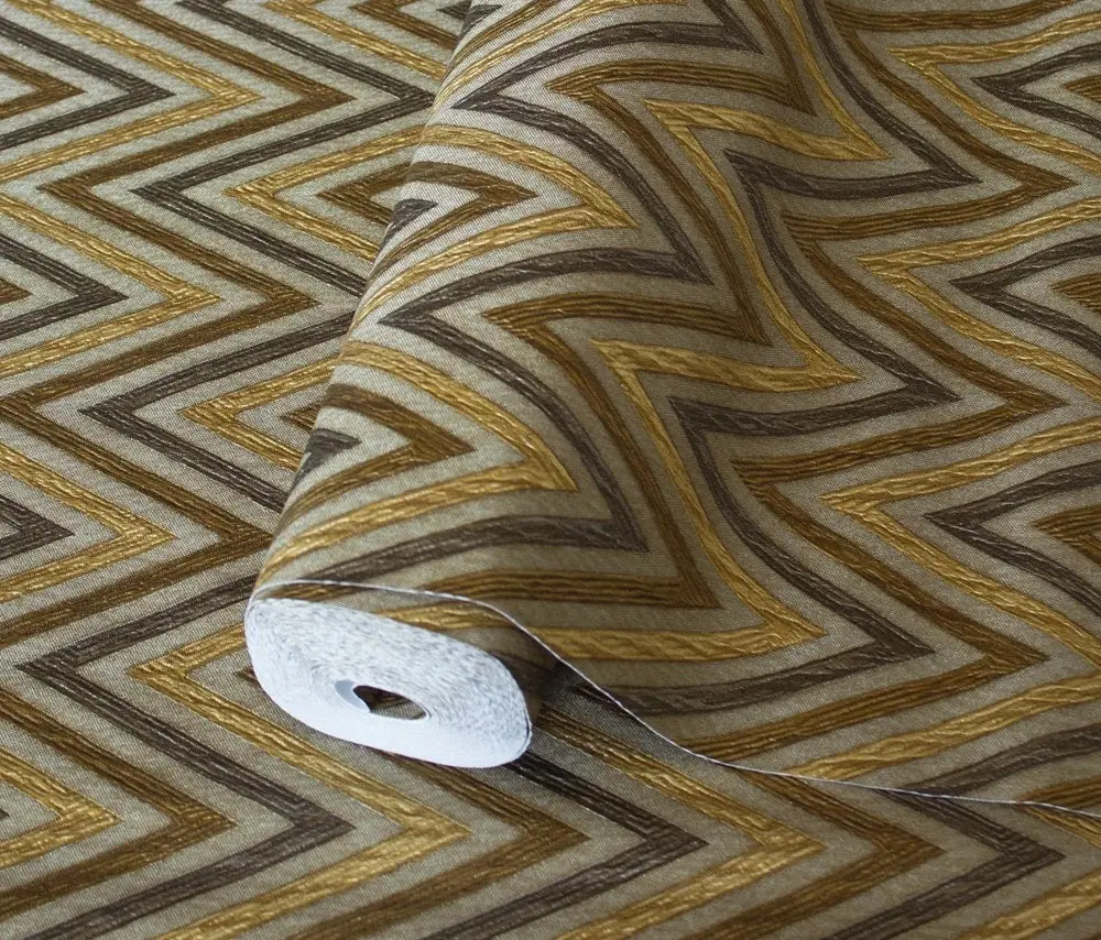 Vera Bloom Mushroom Geometric Pattern Wallpaper II wallpaper