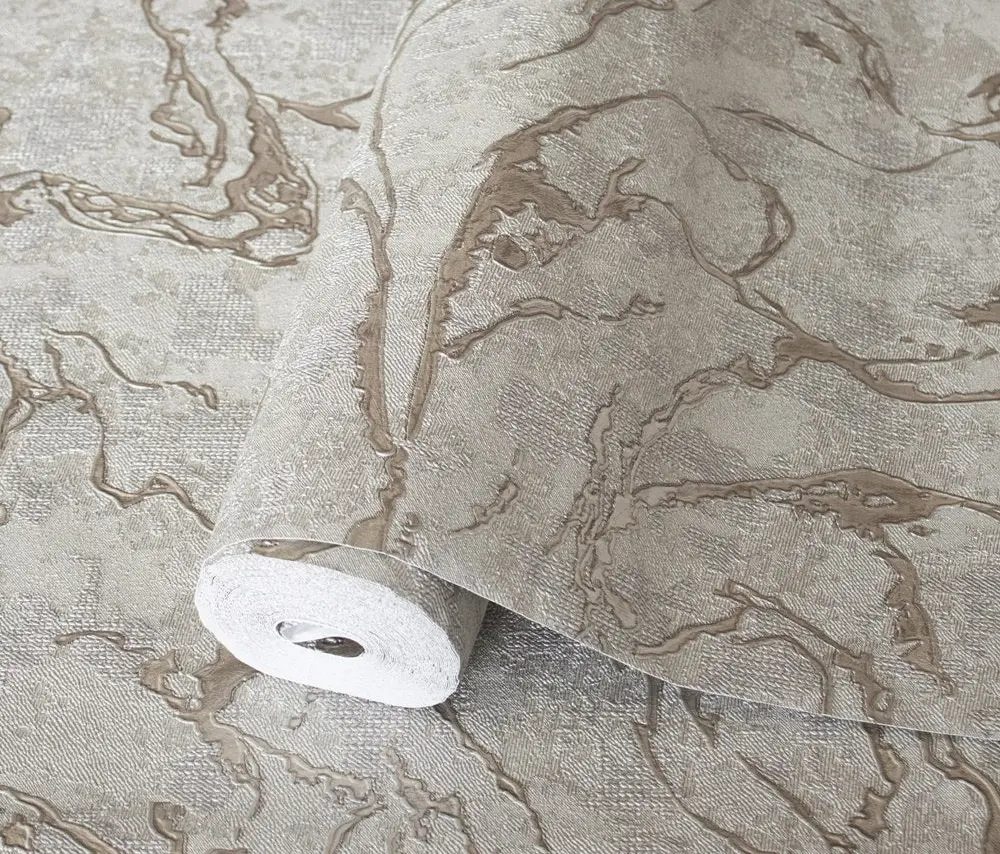 Vera Bloom Pebble Marble Effect Wallpaper II wallpaper